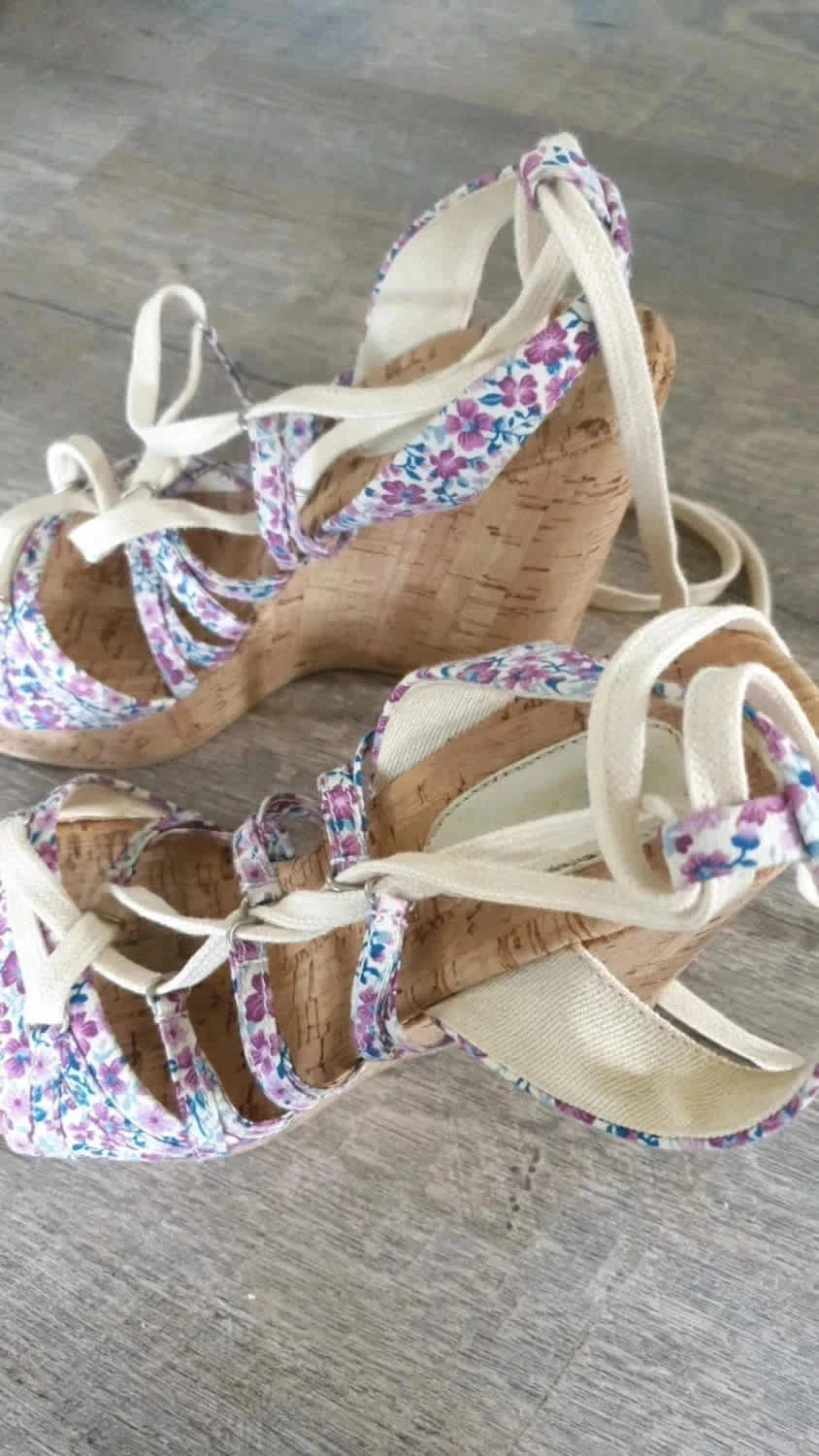 Texto 38 wedge sandals – photo 7